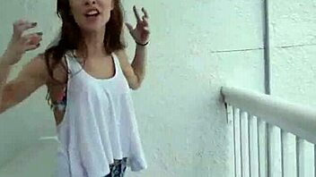 Amateur girlfriend Anya Olsen gets naughty on camera