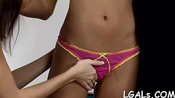 Hot lesbians suck and lick each other's pussies