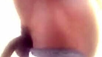 BBC bareback action with a muscular black man in public