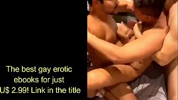 Amateur gay blowjob and anal sex with big dick stud