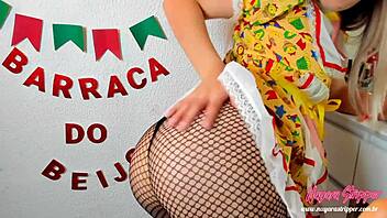 Sensual striptease and jerk off instructions in HD video