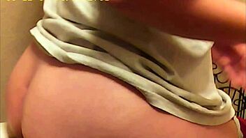 Hidden camera captures a Brazilian babe's round butt