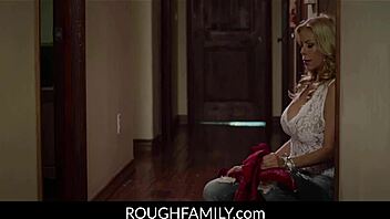 Teen punished for disobedience by stepmom's sniffing