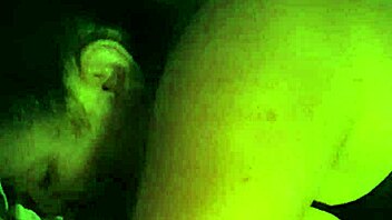 Amateur wife with big tits gives a deepthroat blowjob