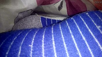 Hidden camera captures cute friend's feet in intimate detail