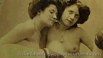 Retro porn video showcasing a British milf's hairy pussy and blowjob skills
