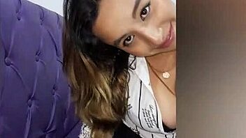 Teen with big tits and ass gets fucked hard in Colombian porn