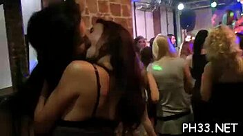 Amateur porn stars engage in rough group sex and cumshots
