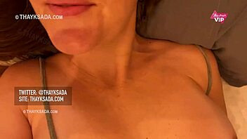 Amateur horny wife gets off on camera