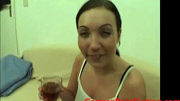 German amateur with big tits gets her pussy pounded on camera