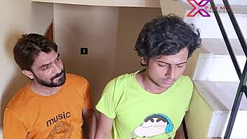 Group sex with hot interracial couple in HD video
