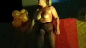 Enjoy a wild party with pornstars and big cock in a movie theater