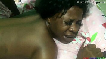 African teen fingers herself until she cums