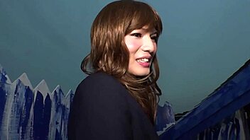 Asian shemale Touma gets dominated in crossdressing porn video