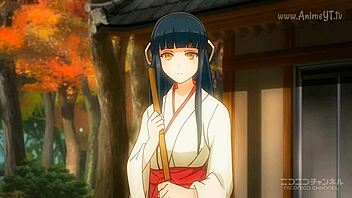 Ecchi girl gets naughty in bragass Hentai video
