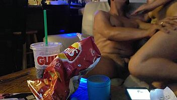 Real homemade sex with an Arab wife's big ass and small boobs