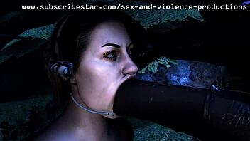 Xenomorph monsters and assfucking in HD video