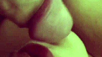 Masturbating and swallowing jizz in mouth