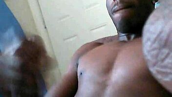 Monster cock Ebony fucks Dboan's tight hole