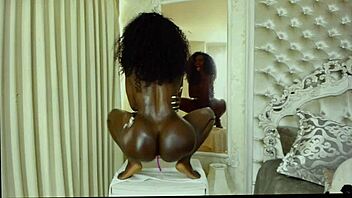 Squirting sensation with a pretty brunette