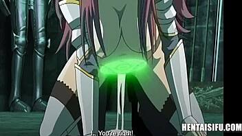 Xxx anime porn video: Retro hentai with transgender characters