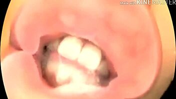 Sloppy mouths dripping with cum