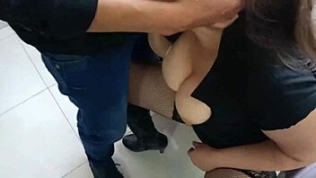 Amateur Latina gets her asshole stretched by his friend's big cock