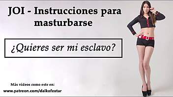 Get ready for a sissy adventure with a hot Spanish voice in charge