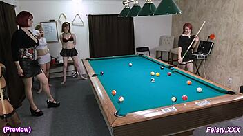 Striptease and strip club action with kinky prostitute