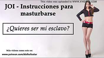 Get ready for a sissy adventure with a hot Spanish voice in charge