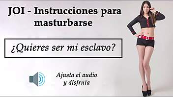 Get ready for a sissy adventure with a hot Spanish voice in charge