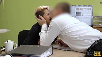 HD video of a hidden camera sex agent giving a blowjob and fingering
