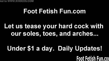 Satisfy your foot fetish cravings with this toe sucking video
