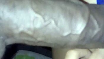 Kelly's sensual solo play with a big black cock
