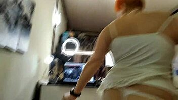 Russian moms in lingerie indulge in deepthroating and toy play
