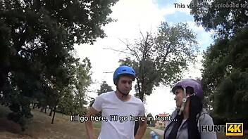 Big tits and dirty talk make for a hot cuckold encounter