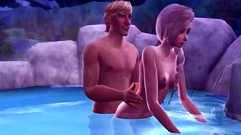 Lick whims and pussy licking in the great outdoors in animated porn