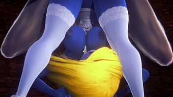 Lick and fuck with a gargamel smurfette in HD