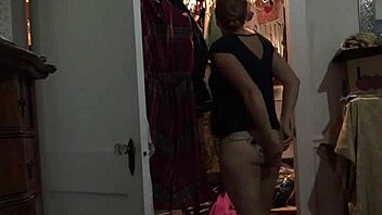 Hidden camera captures chubby wife's changing appearance