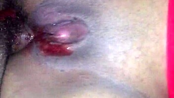 Anal penetration of a pregnant woman with a vaginal opening