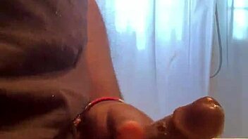 Straight guy gets off on his big black cock
