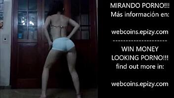 Pornstar chica shows off her curves on webcam