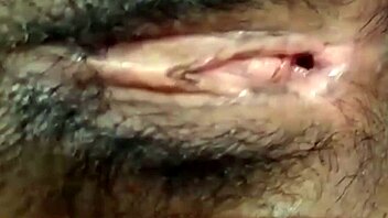 Indian girl's dripping pussy gets filled with cum