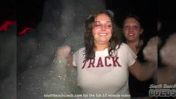 Real American party with real people and amazing bikinis