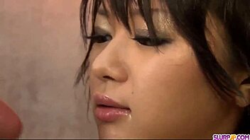 Japanese babe in cosplay gets her hairy pussy filled with a massive dong