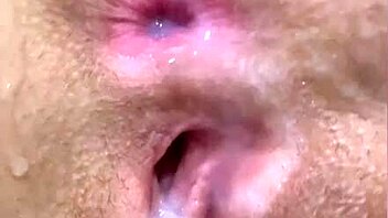 POV video of a petite European teen getting creampied
