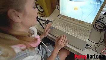 Aunty and nephew indulge in taboo threesome with stepdaughter