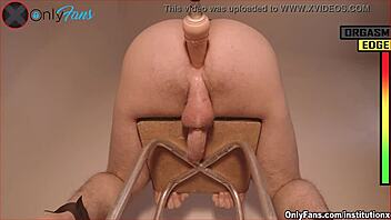 Femdom pegging and prostate massage in HD video