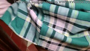 Voyeur captures stepsister's naughty act in toilet