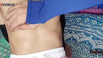 Pakistani babe gets kinky with young boy in homemade video